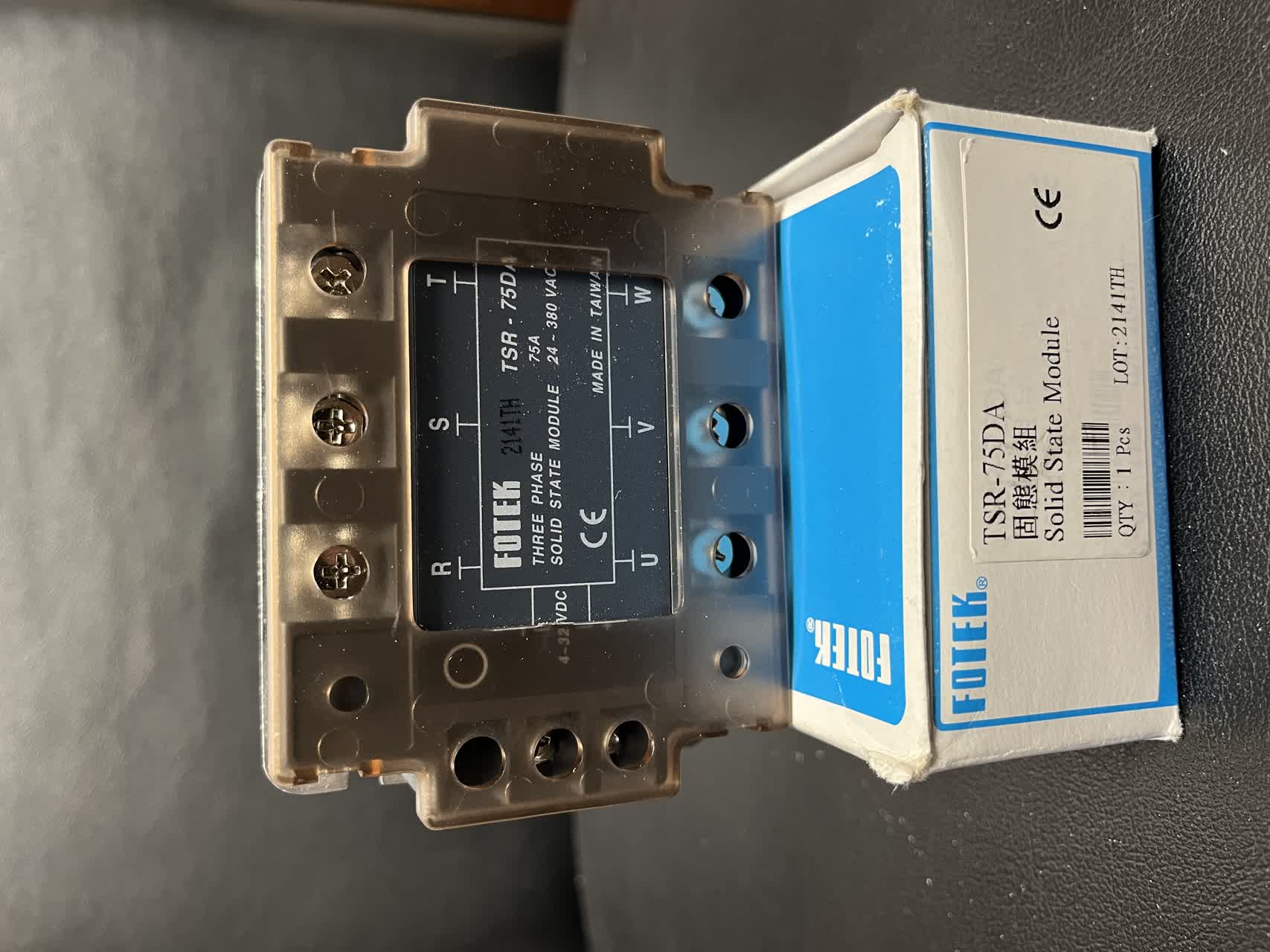 SSR سه فاز FOTEK مدل TSR-75DA اصلی تایوان