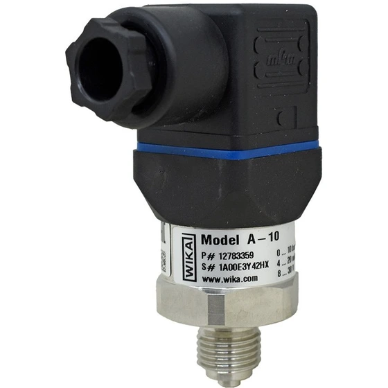 ترانسمیتر فشار جریانی ویکا مدل A-10 رنج 0-4 بار